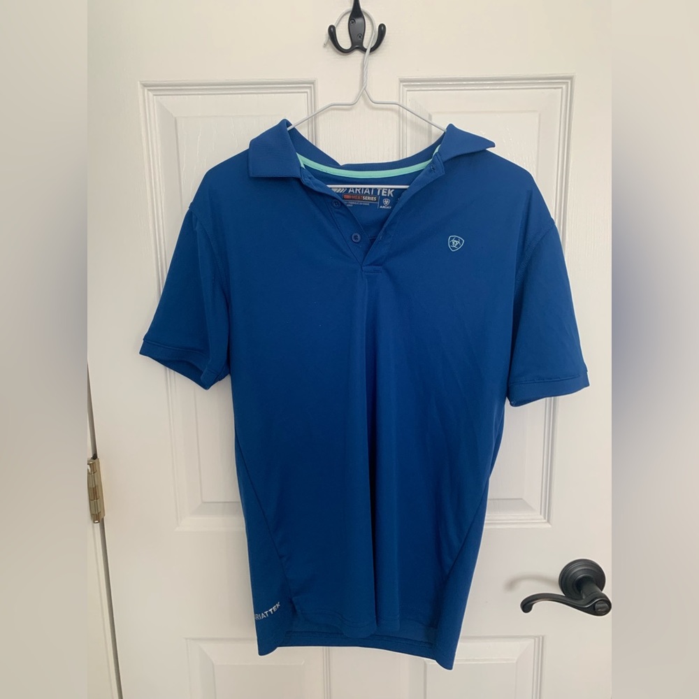 Blue Ariat Shirt